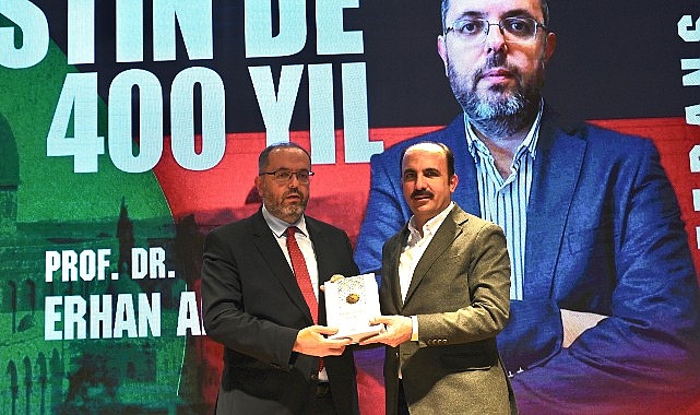 Başkan Altay, Prof. Dr. Afyoncu’nun “Filistin’de 400 Sene” Konulu Konferansına Katıldı